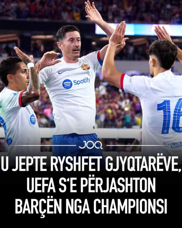 U jepte ryshfet gjyqtarëve, UEFA vendos të mos e përjashtojë Barçën nga Championsi