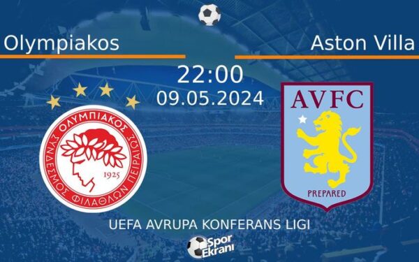 NDESHJA DIREKT | 21:00 | Olympiakos – Aston Villa Ndiqeni Ketu