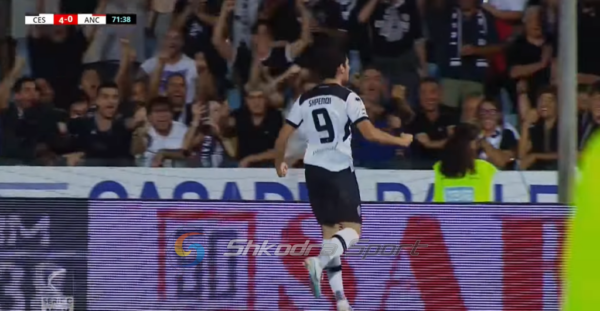 Kristian Shpendi është fantastik! Shënon dy gola në debutimin në Serinë B që në 30 minutat e parë