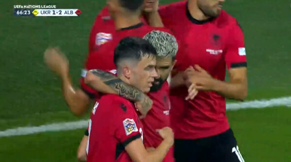 VIDEO/ Goli i Jasir Asanit për Shqipërinë kundër Ukrainës