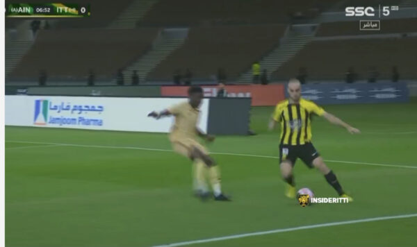 VIDEO/ Driblime, vertikalizim i përsosur dhe “flirtim” me golin nga distanca, Mario Mitaj i bën të gjitha te Al Itihadi