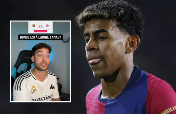 “A e ka parë njeri Yamal kundër Bayern?”! Tik-tokeri i Real Madrid donte të tallej, lojtari i Barcelonës i kthehet me komentin pas ndeshjes