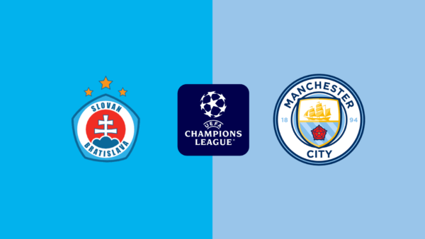 Champions Leauge | 21:00 | Slovan Bratislava – Manchester City Ndiqeni Ketu