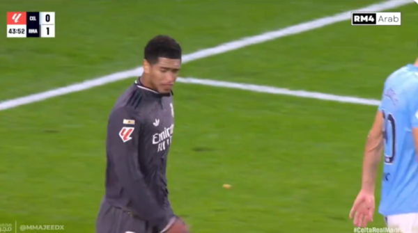 VIDEO/ Krisje te Reali? Bellinghami shfryn në fushë kundër Viniciusit, tregon me gjeste acarimin me brazilianin