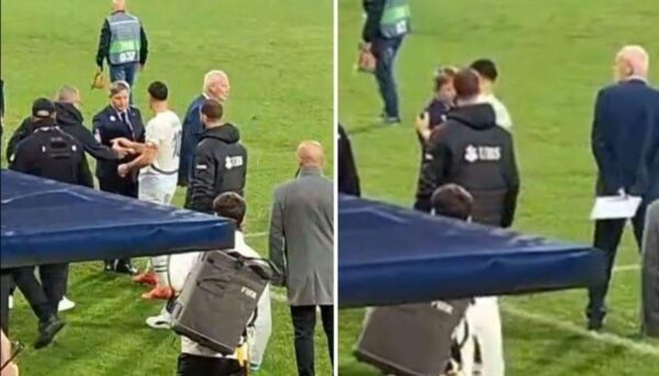 Dragan Stojkoviq e pret para tunelit dhe e përqafon kapitenin Granit Xhaka