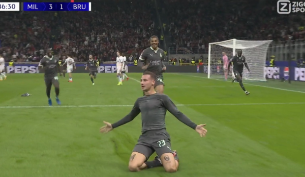 VAR-i i anulloi golin italianit më të ri që debutoi në Champions dhe arbitri i dha karton për festën, reagimi i Milanit: Futbolli mund të jetë mizor
