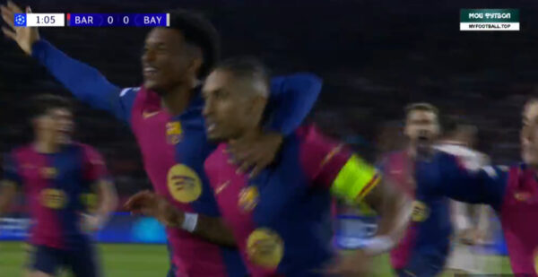 LIVE BARCELONA-BAJERN MYNIH/ Rafinja plotëson dygolëshin në minutën e fundit, pjesa e parë mbyllet me katër gola (VIDEO)