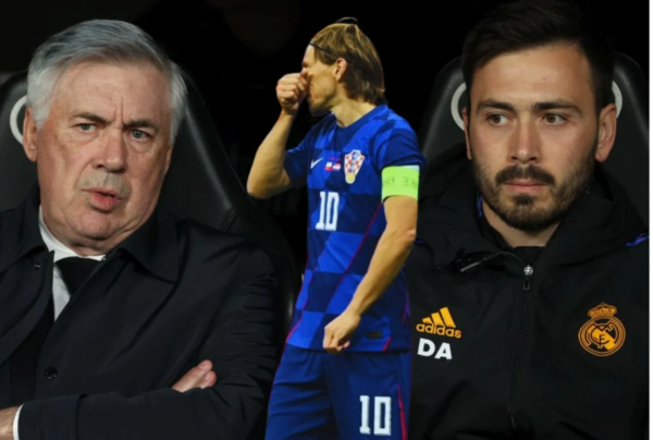 Përplasje mendimesh në familjen madrilene, Ançeloti kundërshton djalin e tij: Nuk mund ta vendosim këtë lojtar në fushë para Luka Modriç