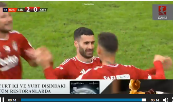 VIDEO/ Nga stoli te Shqipëria si titullar te Beshiktashi, Ernest Muci jep asist në pjesën e parë