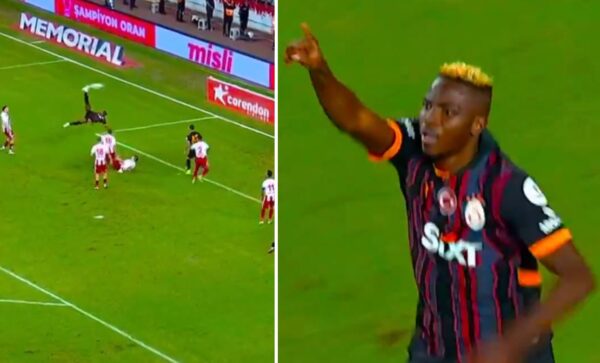 Një “bishë” e vërtetë, Victor Osimhen realizoi supergol në Turqi me Galatasarayn