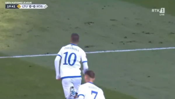 VIDEO/ Edon Zhegrova shënon gol te Kosova pas skandalit, rikthehet duke tundur rrjetën