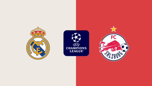 CHAMPIONS LEAUGE | 21:00 | Real Madrid – Salzburg Ndiqeni Ketu