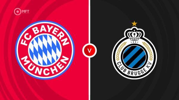 CHAMPIONS LEAUGE | 21:00 | Bayern Munich – CLub Brugge Ndiqeni Ketu